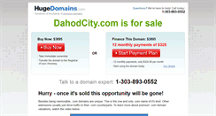 Desktop Screenshot of dahodcity.com