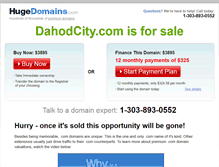 Tablet Screenshot of dahodcity.com